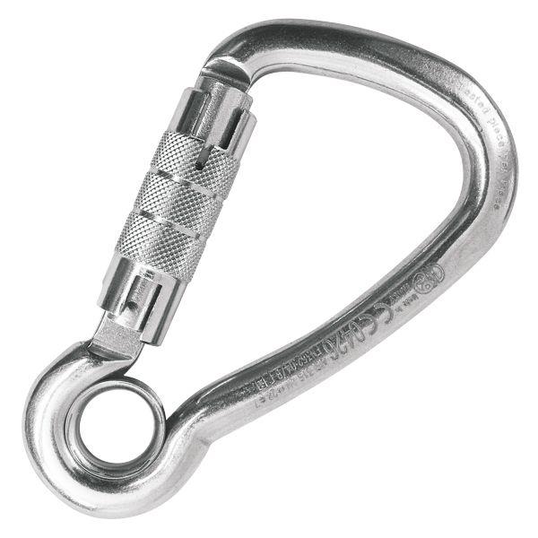 意大利KONG   5381不锈钢不对称锁环  HARNESSEYE STAINLESS STEEL TWIST LOCK