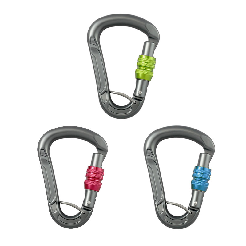 Culpeo Pear shape 12105SL 22KN Mountaineering Climbing HC Pear Shape Carabiner Aerial Work Rope Rescue Safety Hook