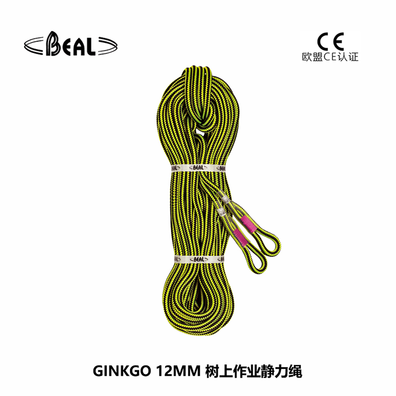 Static rope for 12MM tree operation in Belbel GINKGO, France