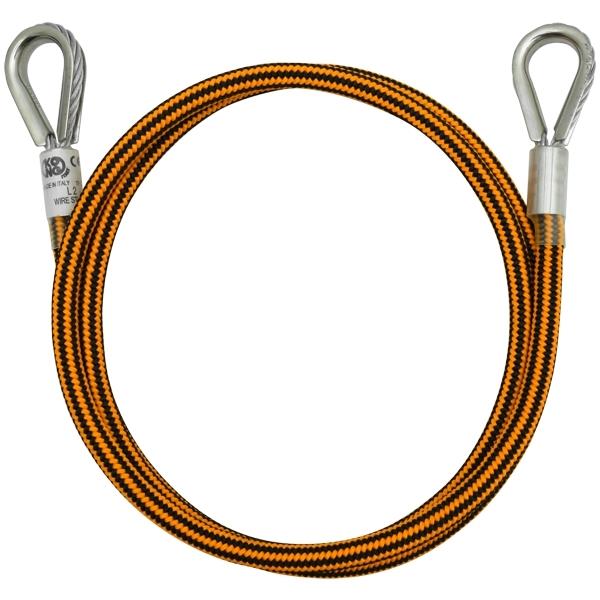 意大利KONG  277M00  运动高空  锚定挂绳  WIRE STEEL ROPE 12mm 1m /1.2m/1.6m