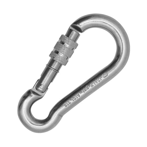 意大利KONG  556  丝扣钢锁  STAINLESS STEEL CARABINERS