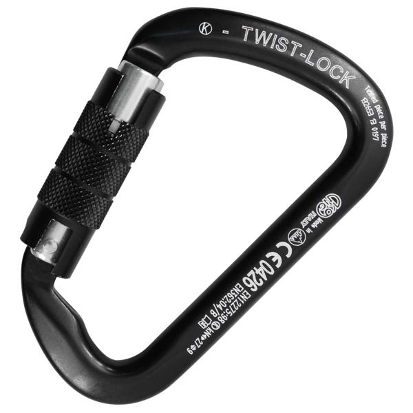 意大利KONG   737轻铝合金宽阔大开口锁  LARGE MULTIUSE ALU TWIST BLACK
