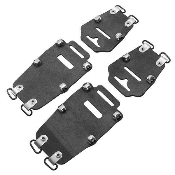 意大利KONG  8530  登山攀岩  冰爪底座  ANTIPOT RUBBER/STEEL