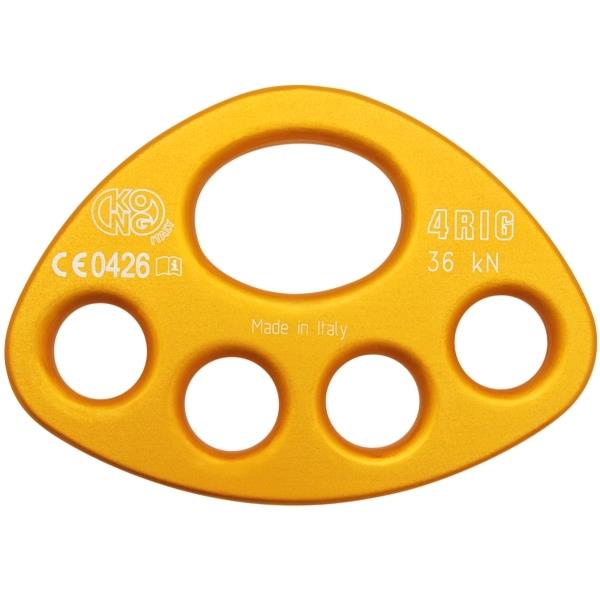 意大利KONG  864O登山攀岩  固定锚板	4RIG ALU ALLOY