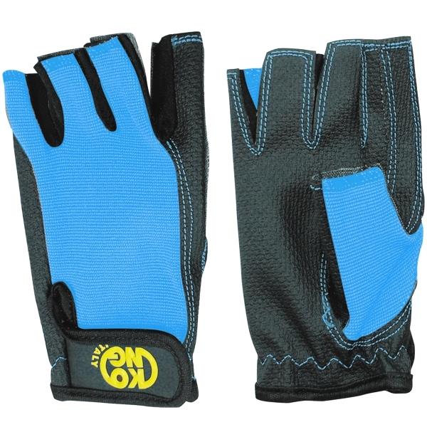 意大利KONG  95202  登山攀岩手套  POP GLOVES BLUE/BLACK 