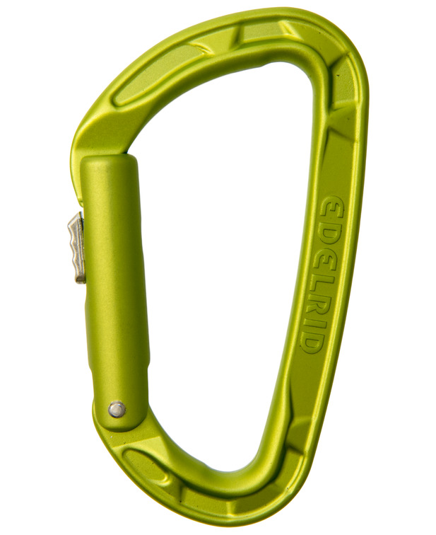 德国  爱德瑞德 Edelrid  Pure Slider	72002	登山攀岩  D型轻量化滑动上锁自动锁门主锁