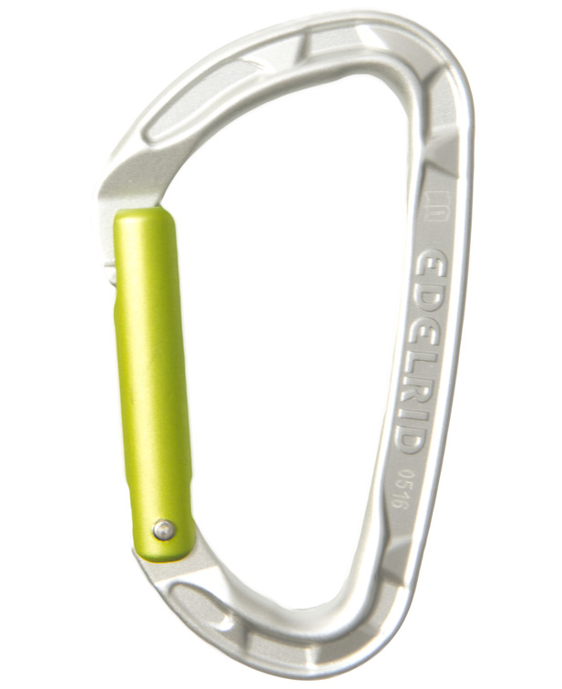 德国  爱德瑞德 Edelrid  Pure Straight	71768	登山攀岩 “D”型直门单锁
