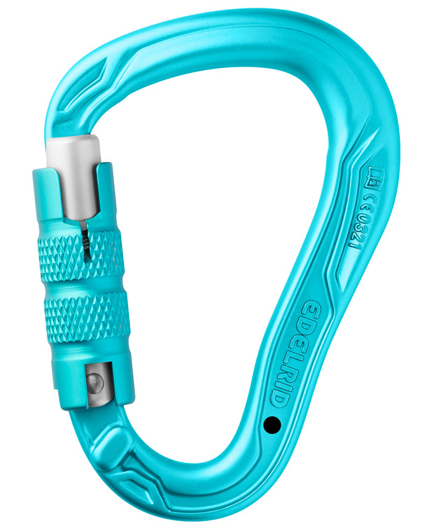 德国  爱德瑞德 Edelrid  HMS Bullet Triple RFID	73764	高空作业  HMS轻量化梨形三段自动主锁