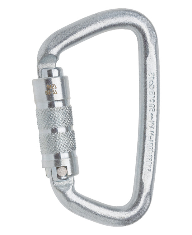德国  爱德瑞德 Edelrid  Steel D Twist 	88245	高空作业 “D”型二段自动钢锁50kN