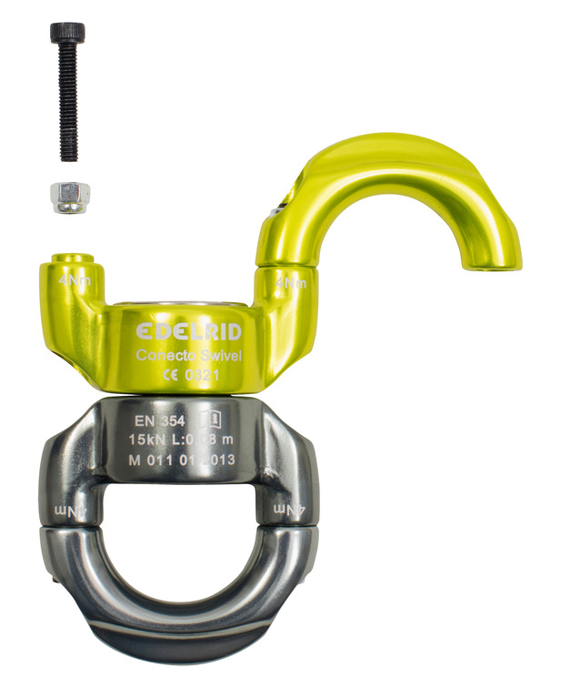 德国  爱德瑞德 Edelrid  Conecto Swivel 	71766 高空作业   万向结