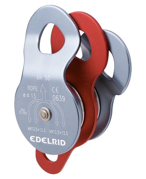 德国  爱德瑞德 Edelrid  Roll Double 	88909  高空作业  双滑轮