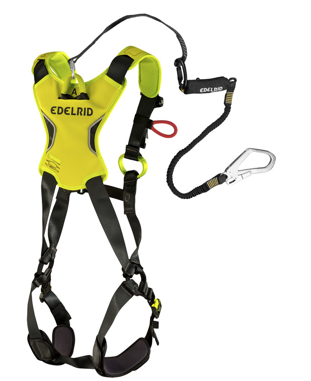 德国  爱德瑞德 Edelrid  Flex Lite Scaffolding Set 	88735高空作业 工业三挂点防坠落全身安全带配防坠落挽索