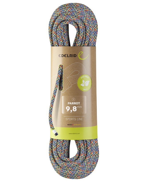 德国  爱德瑞德  Edelrid Parrot 9.8 mm	71500 动力绳-运动