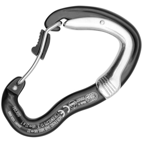 意大利KONG 907N  快挂 ERGO DOUBLE GATE ALU BLACK