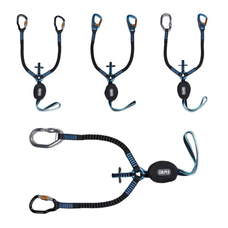 CULPEO Via Ferrata VFL002 30-85cm 铁道式攀登势能吸收挽索 飞拉达挽索 